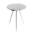 thumbnail image 1 of Home Gear End table Melted aluminum top, 1 of 2