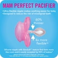 thumbnail image 4 of MAM Perfect Night Pacifiers, Glow in the Dark Pacifiers (2 pack) MAM Pacifiers 0-6 Months, Best Pacifier for Breastfed Babies, Baby Boy Pacifier, 4 of 9