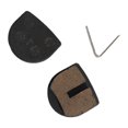 thumbnail image 2 of ZLight Bike Brake Pads Disc Parts Bicycles Accessory Bike Component Semi-Metallic Cycling Braking Pad for Repair Maintenance Type 25 1Set, 2 of 6