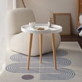 thumbnail image 2 of Rbaofujie Nordic Small Round Table Coffee Table Sofa Side Table Balcony Bedroom Rental Room Living Room Circular Small Coffee Table, 2 of 2