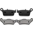 thumbnail image 2 of KMG Front + Rear Brake Pads Compatible with 2004-2008 TM EN 450 530 F-ES (4T) - Non-Metallic Organic NAO Brake Pads Set, 2 of 4