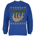 thumbnail image 1 of Big Hanging Sloth Ugly Christmas Sweater Mens Sweatshirt, 1 of 1