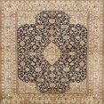 thumbnail image 1 of Ahgly Company Indoor Square Traditional Reddish Brown Medallion Area Rugs, 7' Square, 1 of 6