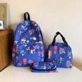 thumbnail image 4 of Children's Backpack Set 3-Piece With Pencil Case And Lunch Bag For Grades 1-3 900D Polyester Material With Laptop Compartment, 4 of 9