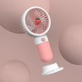 thumbnail image 1 of Feltree Cute Fruit Mini Handheld Fan - Pocket-Sized Portable Rechargeable Fan for Kids, Students & Summer Outings, 1 of 8