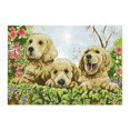 thumbnail image 2 of veasfak Stamped Cross Stitch Kits Embroidery Kits 11 Count Pre-printed Cloth - Dog,, 2 of 9