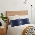 thumbnail image 2 of Unique Bargains Luxury Satin Pillowcase Cool Silk Pillow Case Cover, 2 of 9