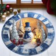 thumbnail image 1 of Todaioua Christmas Holiday 3D Carpet Mat Non-Slip Absorbent Floor Mat Washable Durable Indoor Outdoor Entrance Door Mat Kitchen Bathroom Decor Rug 15.8 Inch, 1 of 7