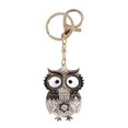 thumbnail image 3 of XZNGL New Creative Animal Series Big Eye Owl alloy Diamond Keychain, 3 of 8