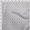 thumbnail image 4 of oneOone Rayon White Fabric Circus Sewing Material Print Fabric By The Yard 56 Inch Wide-aE, 4 of 5