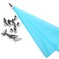 thumbnail image 4 of Amdohai Cake Decor Stainless Steel Cake Decorating Supplies Cake Turntable 14PCS/Set DIY Cream Tools, 4 of 8