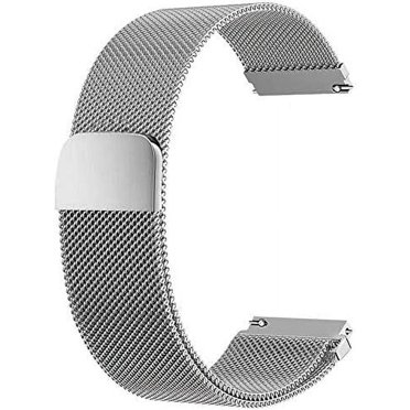PINHEN Milanese Watch Bands Quick Release Sport Metal Mesh Magnetic Strap for Women Men Universal 18mm 20mm 22mm Watch Lug