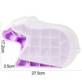thumbnail image 3 of Moule à Glaçons avec Couvercle Réutilisable Silicone Bricolage 21 Forme d'Ours de Mer Faisant la Glace Moule Utilisation Quotidienne, 3 of 12
