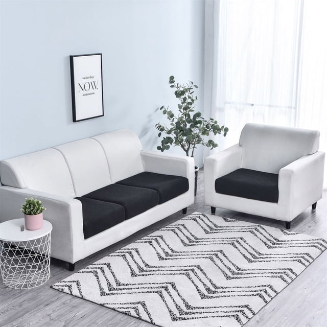 Housse de Coussin Imperméable pour Siège de Canapé Protection Enveloppée Serrée Fibre Peluche Salon