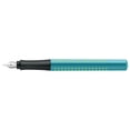 thumbnail image 2 of Faber-Castell Grip 2010 Fountain Pen, Extra Fine Point, Turquoise-Light Green Ink, 1 Count, 2 of 4