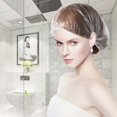 thumbnail image 5 of Bonnets de Douche Jetables en Vrac, Grand Élastique, Design Transparent pour Femmes, Voyage, Usage Domestique, 5 of 5