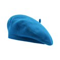 thumbnail image 3 of Béret pour Femme Automne Hiver Léger Respirant Mode Bonnet Uni, 3 of 3