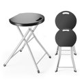 thumbnail image 1 of Costway Tabourets Pliants Portatifs 3 Pcs Tabouret de Pêche Léger avec Capacité Limitée de 330 Lb, 1 of 10