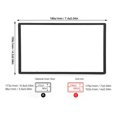 thumbnail image 4 of Fascia Trim Stereo Panel Frame Car Insterior Decor 2Din 7in Car DVD Panel Trim  Stereo Navigation Fascias Frame Fits For  Fit 2007-2013, 4 of 8