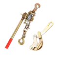 thumbnail image 1 of Rongfmy Rope Grip Puller Manual Steel Wire Tensioner for Car Cargo Fence Engineering 1 Ton, 1 of 9
