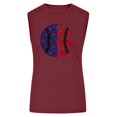 thumbnail image 4 of Birdeem T-Shirt Sans Manches Imprimé Mode pour Femmes Col Rond Ample, 4 of 12