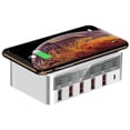 thumbnail image 2 of Wireless Phone Charger Wireless Fast Charging High-Definition Display Qc3.0 Fast Charging Head Intelligent Usb Mobile Phone Charger Multi Port Universal Socket Magnetic Phone Charger, 2 of 9