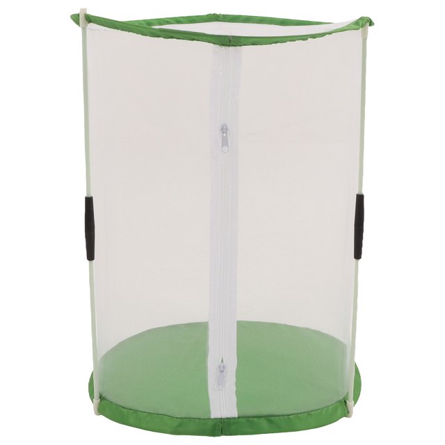 Cage d'Observation, Double Fermeture Éclair, Interface Ferme, Montage Simple, Cage en Filet Transparent pour Plantes Ornementales
