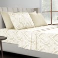 thumbnail image 3 of Lux Decor Collection Bed Sheets Set - Microfiber King Bedding Sheet Set, 3 of 5
