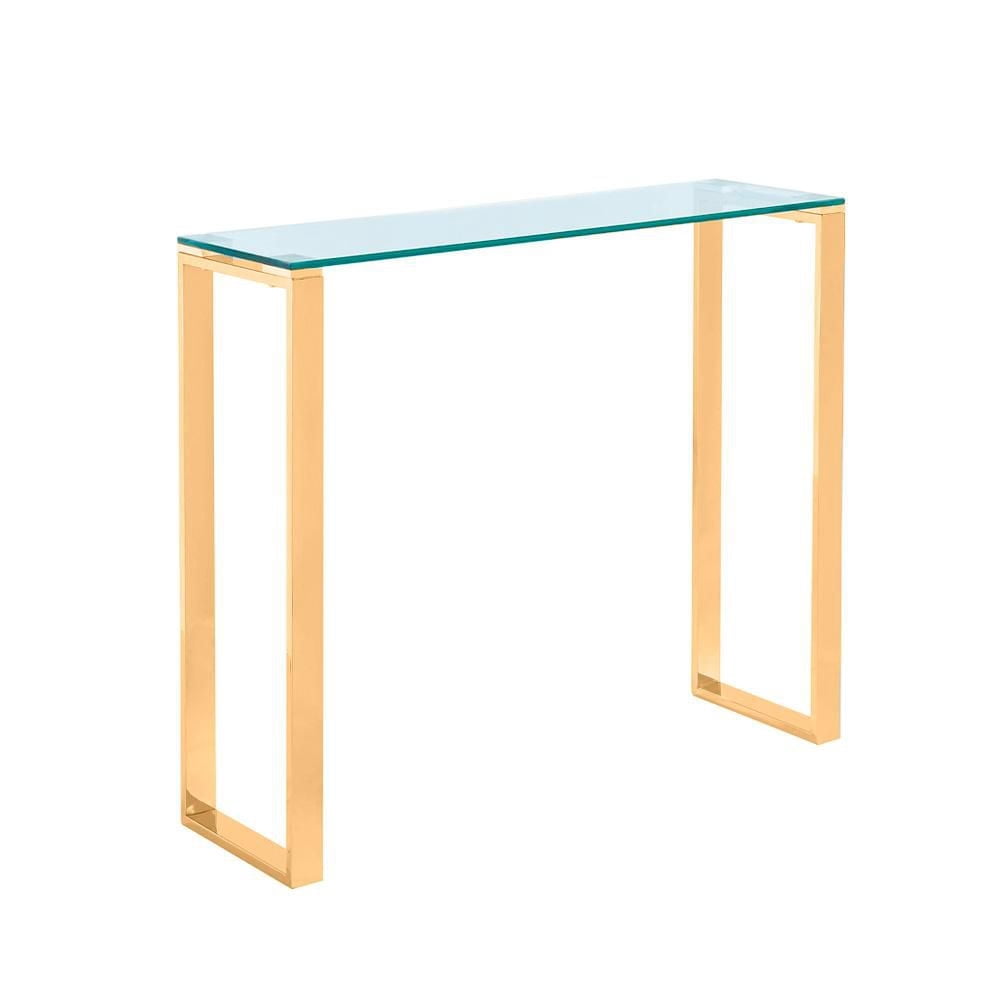 Heavenly Collection Table console dorée moyenne