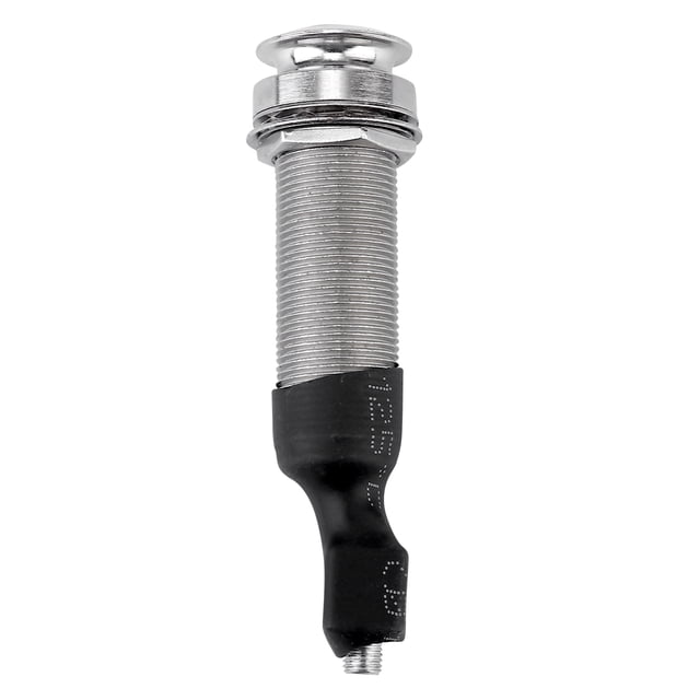 MasteelfCA Embout de Prise pour Guitare, Prise à Trou en Métal, Prise d'Embout (Argent)