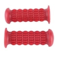 thumbnail image 2 of Universal Motorcycle Rubber Hand Grip Motorbike Handle Motorcycle Handlebar 25-28mmRed, 2 of 8