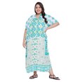 thumbnail image 1 of Oussum Robe Caftan Boutonnée pour Femme Longue Ajustable d'Été Maxi avec Poche, 1 of 7