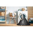 thumbnail image 2 of Ahgly Tapis Rectangulaire Lavable en Machine Intérieur Transitionnel Gris Minuit, 8 Pieds x 12 Pieds, 2 of 7
