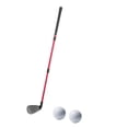 thumbnail image 1 of jinwen Club de Golf Chipper Réglable Confortable Accessoire pour Enfants Débutants Cale de Golf Noir Rouge, 1 of 9