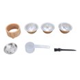 thumbnail image 2 of Capsules de Café Rechargeables, Trousse de Capsules Réutilisables Facile à Nettoyer avec Cuillère et Brosse pour Machine à Café Vertuo, 2 of 7
