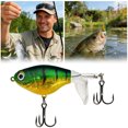 thumbnail image 4 of Realistic Fishing Lure with Propeller Tail, Spinnerbait for Lake and River, 4 of 5