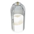 thumbnail image 2 of Makeup Brush Holder,Transparent Design Make Up Brushes Container with Dustproof Lid Rotating Cosmetics Holders Storage Cup Stylish Decor for Bathroom Vanity Desk, 2 of 7