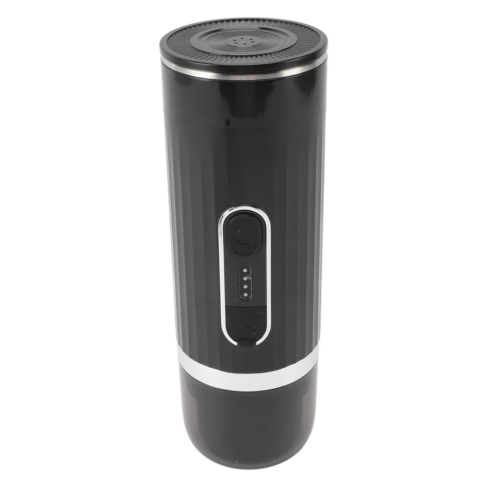 Travel Coffee Maker, Portable Coffee Machine 3 To 4 Min Self Heating Black  Rechargeable Lightweight  for Coffee Powder