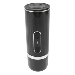Travel Coffee Maker, Portable Coffee Machine 3 To 4 Min Self Heating Black  Rechargeable Lightweight  for Coffee Powder