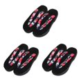 thumbnail image 2 of ZheElen Japanese Clogs Slippers Geta Sandals Flip Flops for Men Women 36 Black Round Size 36 3Set, 2 of 6