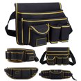 thumbnail image 3 of yeacher Sac de Taille d'Électricien Ajustable, Pochette d'Outil Multifonction Pochette d'Outil d'Électricien pour Électricien Technicien Mécanicien Automobile, 3 of 8