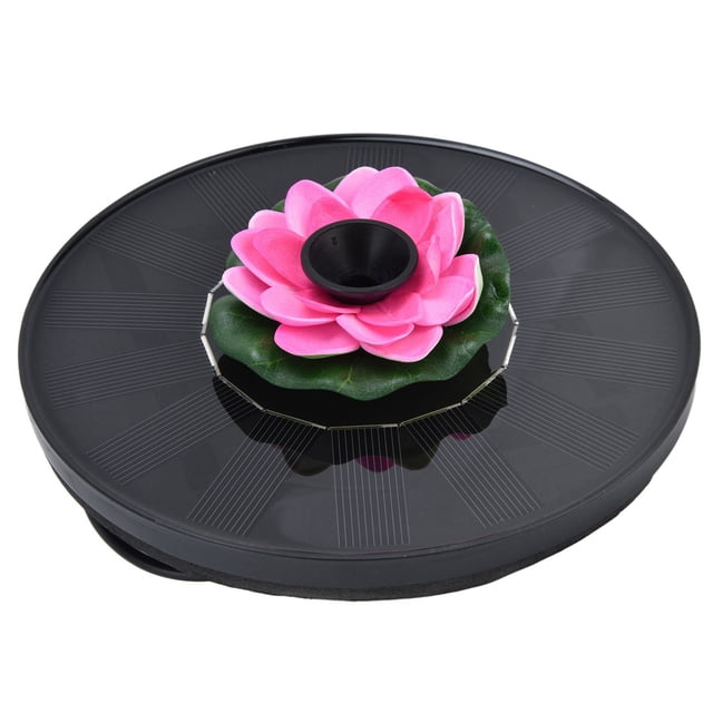 Solar Powered Water Fountain, Beautiful Landscape Interesting Solar Fountain Water Pump For Birdbaths Garden 1,2,3