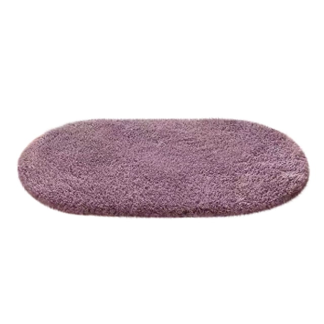 Yhmxh Bathroom Rugs,Rugs for Living Room,Area Rug Floor Mats Household Oval Living Room Carpet Entry Door Bedroom Foot Mats Bathroom Bathroom Absorbent Floor Mats 19.7*31.5in Rugs Rugs