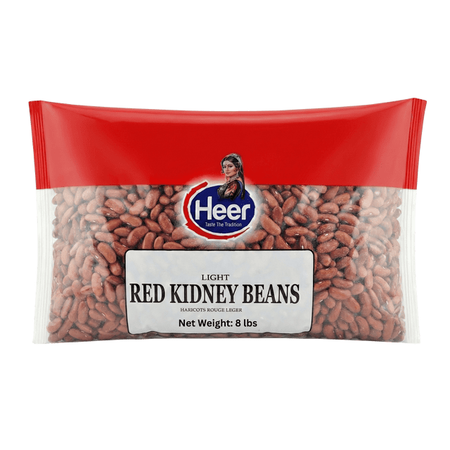 Heer Light Red Kidney Beans, 8 lbs