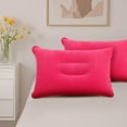thumbnail image 3 of Oreiller Gonflable Oreiller Gonflable Oreiller Gonflable pour le Camping Oreiller de Camping avec Surfaces Floquées Coussin Gonflable pour Voyage Randonnée Plage Plein Air Pêche, 3 of 6