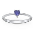 thumbnail image 2 of Heart Birthstone Ring - Blue Sapphire (September), 2 of 6