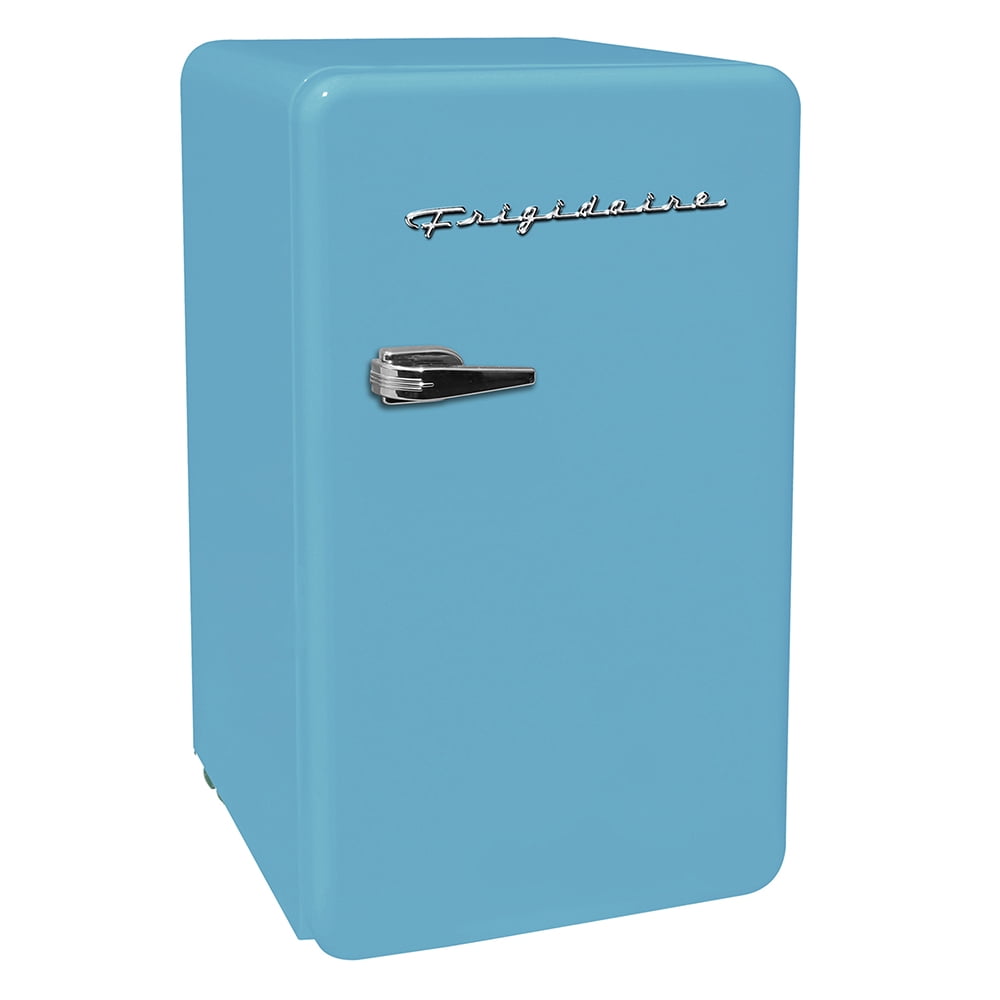 Réfrigérateur compact rétro Frigidaire de 3,2 pi³ – Mini-réfrigérateur avec congélateur pour appartement, dortoir, bureau ou chambre – Bleu