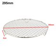 thumbnail image 1 of Feimier Round Cooling Rack - Stainless Steel Wire Oven Grill Sheet for Baking, Roasting, BBQ - Durable 3-Leg Design 11.6 inch- Versatile Kitchen Bakeware for Pies, Cakes, Pizza, 1 of 10