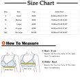 thumbnail image 3 of Timegard Bras for Women Wireless Flower Lace Full Coverage Comfortable Everyday Bras with High Support, 3 of 3