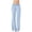 Light Blue, variant on biudgviw Jeans for Women Loose Elastic High Waisted Stretchy Straight Leg Pull on Pants Trendy Casual Trousers with Pockets